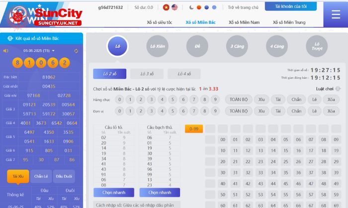 &nbsp;Soi cầu xổ số tại Suncity dễ trúng