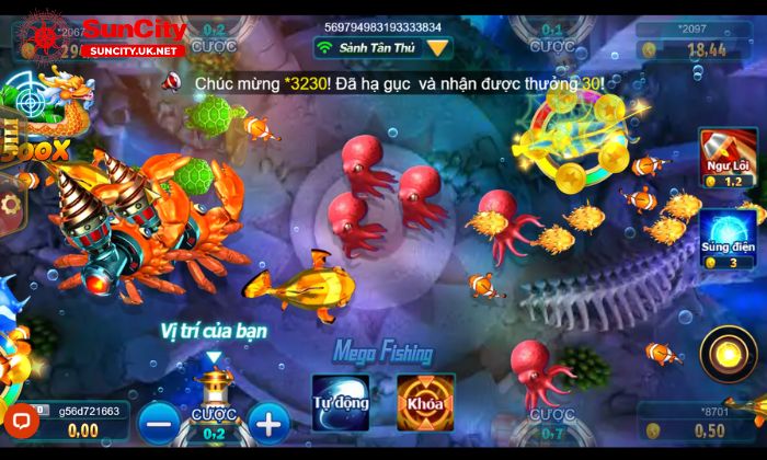 Lý do vua đánh cá Suncity được yêu thích đến vậy