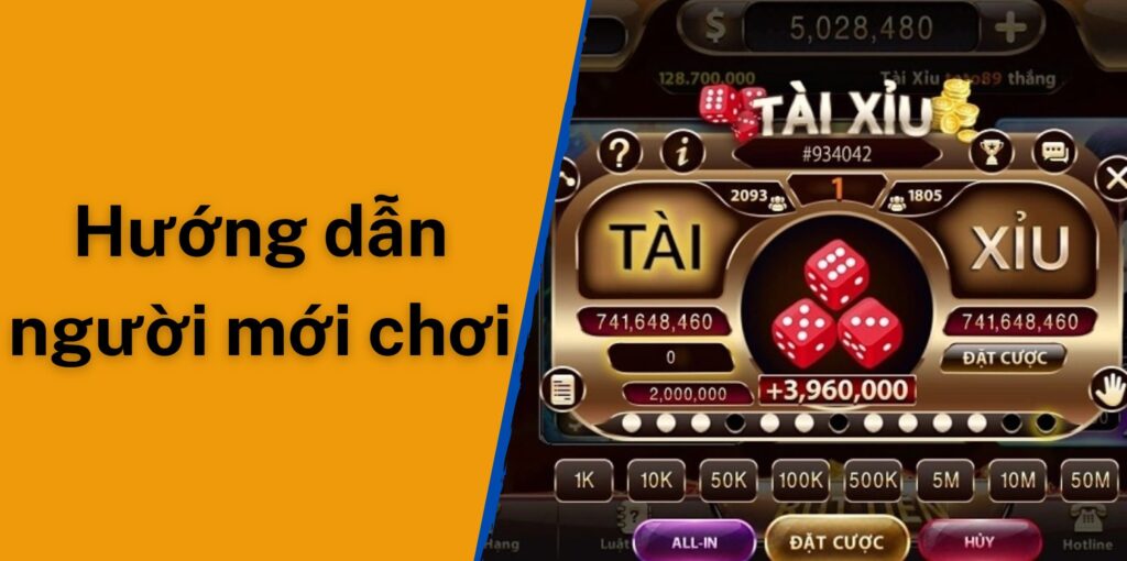 Hướng dẫn dành riêng cho người mới chơi tài xỉu